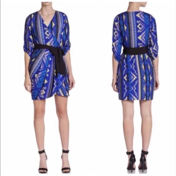 yumi wrap dress